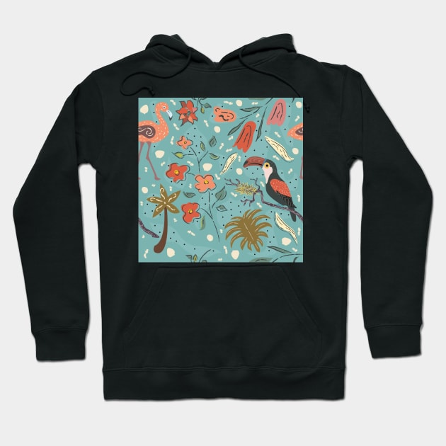 Summer Birds Hoodie by Creative Meadows